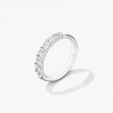 Hearts on Fire 18K White Gold 0.54cttw Seven Stone Band