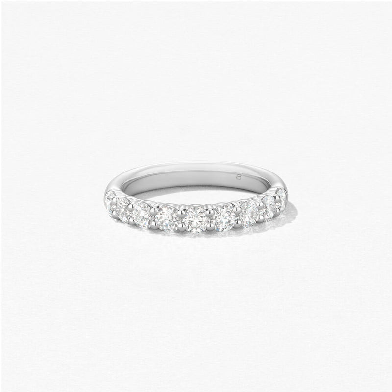 Hearts on Fire 18K White Gold 0.50cttw Nine Stone Band