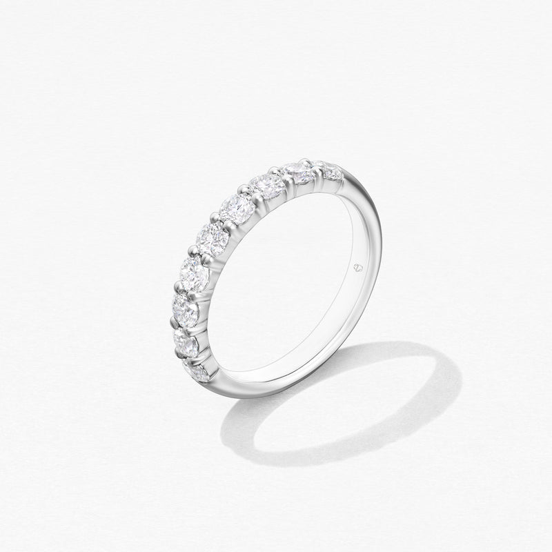 Hearts on Fire 18K White Gold 0.50cttw Nine Stone Band