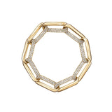 Inside/Out Diamond Link Bracelet - Bay Hill Jewelers