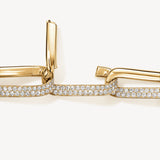 Inside/Out Diamond Link Bracelet - Bay Hill Jewelers