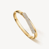 Inside/Out Diamond Flip Bangle - Bay Hill Jewelers