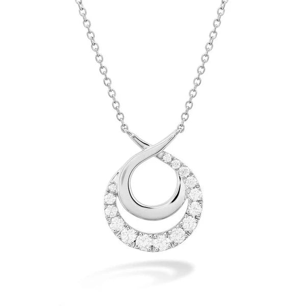 Hearts on Fire Optima Double Circle Necklace