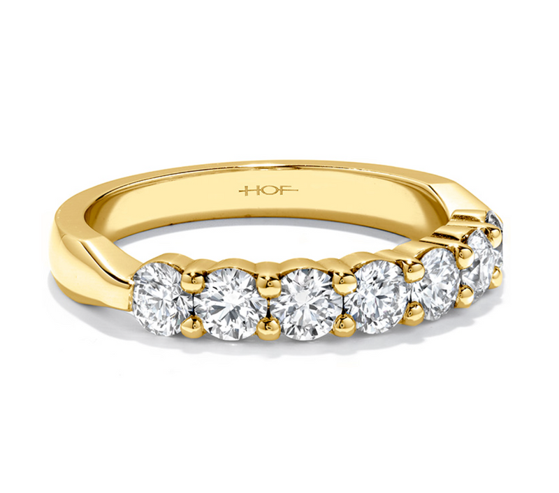 Hearts on Fire Seven Stone Band - Bay Hill Jewelers