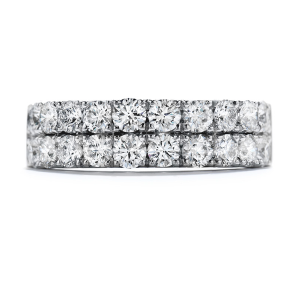 Hearts on Fire Truly Classic Double-Row Band - Bay Hill Jewelers
