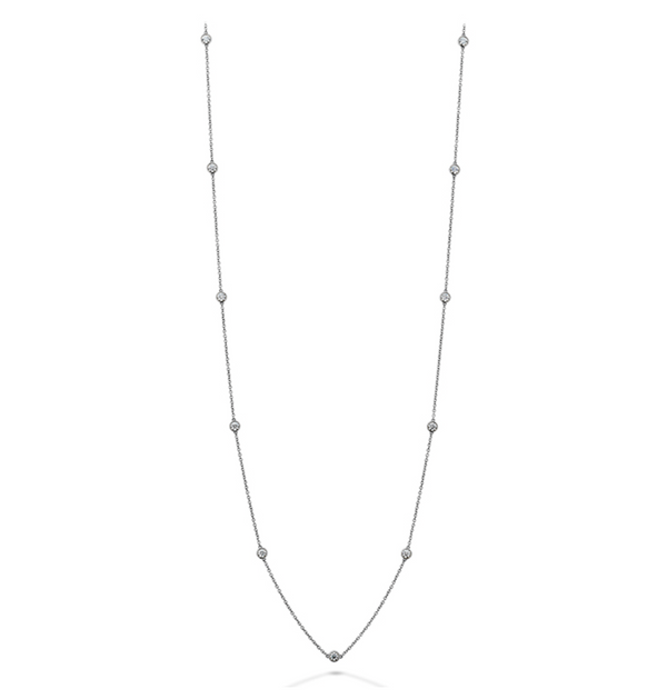 Hearts on Fire Signature Bezels By The Yard 11 Stone Necklace - Bay Hill Jewelers