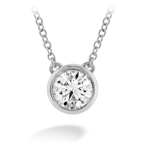 Hearts on Fire Classic Bezel Solitaire Pendant - Bay Hill Jewelers