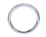 18kt White Gold Diamond Band - 0.25 cttw Diamonds - Bay Hill Jewelers