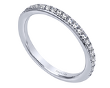 18kt White Gold Diamond Band - 0.25 cttw Diamonds - Bay Hill Jewelers