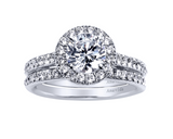 18kt White Gold Diamond Band - 0.25 cttw Diamonds - Bay Hill Jewelers