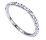 Platinum Diamond Three-Quarters Eternity Band - 0.29 cttw - Bay Hill Jewelers