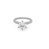 Anastasia Ring Crystalline Solitaire White 2 CT - Bay Hill Jewelers