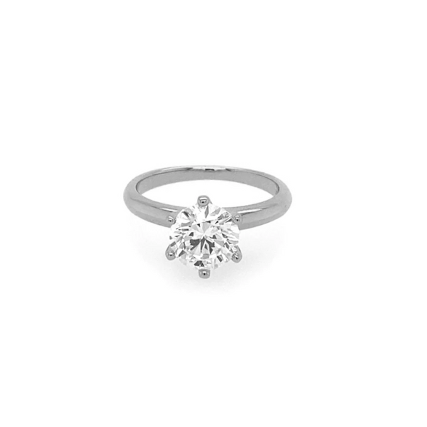 Anastasia Ring Crystalline Solitaire White 1 CT - Bay Hill Jewelers