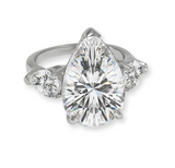 Elizabeth Ring Diamond White Crystalline - Bay Hill Jewelers