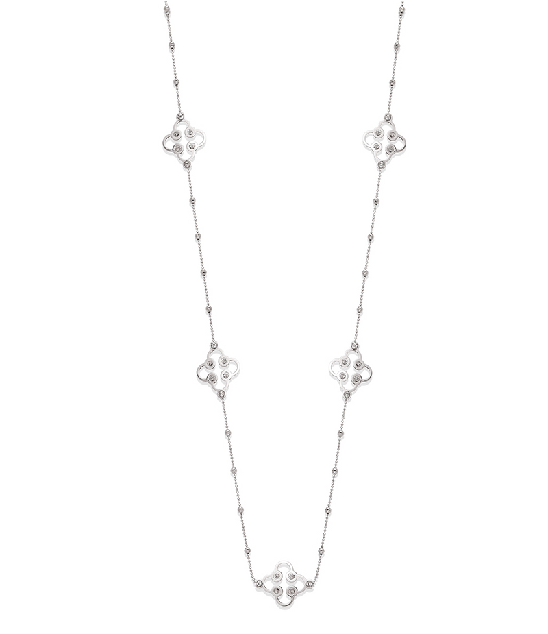 34" Clover Beaded Necklace - Bay Hill Jewelers